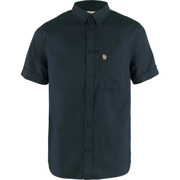 Övik Travel Shirt SS M Sand Stone XS