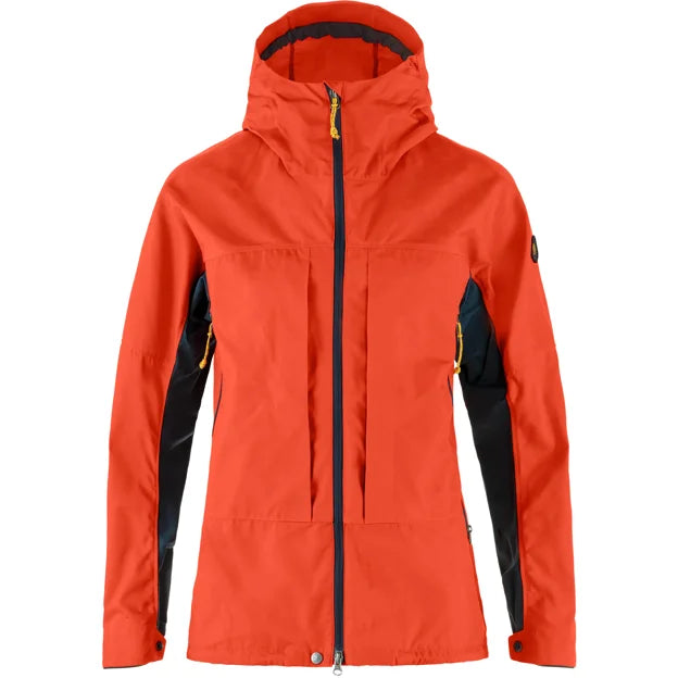 Bergtagen G-1000 Jacket W Flame Orange-Mountain Blue XXS Main image