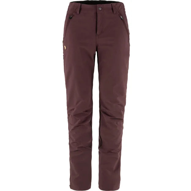 Abisko Trail Stretch Trousers W Black 34/SHORT