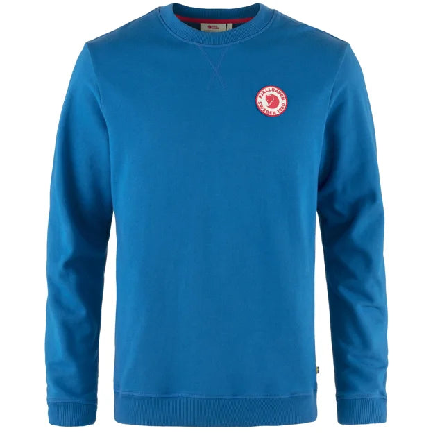 1960 Logo Badge Sweater M Grey-Melange XS